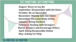 see and say